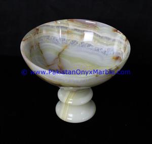 ชามผลไม้ จาน ถาดหินออนิกซ์แกะสลักด้วยมือ สีธรรมชาติ ของตกแต่งบ้าน สไตล์รัก รูปแบบงานฝีมือหิน - Product Image 2