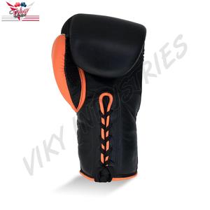 Gants Pro Contest Gants de boxe d'entraînement de poinçonnage noir/or - Product Image 3