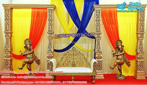 Srilankan Wedding <b>Elephant</b> Theme <b>Decoration</b> Fiber Carved <b>Elephant</b> Statue Manufacturer Indian Wedding <b>Decoration</b> for Sale - Product Image 2