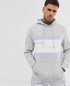 Sudaderas con capucha de lana de polialgodón para hombre de nueva moda, sudaderas lisas de colores personalizados con impresión Digital para invierno - Product Image 3