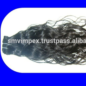 100% Cabello indio crudo sin procesar tejido de India 2025 Temple Cabello humano tejido y paquetes de cabello - Product Image 5