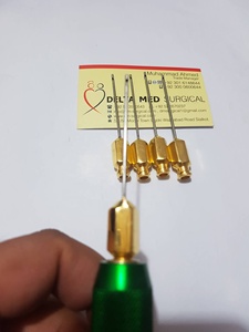 Canule d'infiltration Luer Lock (réutilisable et AutoClavable) Lot de 5 canules d'infiltration Luer Lock 4 canules avec poignée réutilisable - Product Image 5