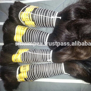 ผมมนุษย์จำนวนมากที่มีคุณภาพผมมนุษย์ผมมนุษย์ผมมนุษย์ผมคนอินเดียไม่ทอจากอินเดีย - Product Image 2