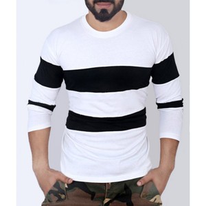 เสื้อยืดลายทางดีไซน์ล่าสุด - Product Image 1