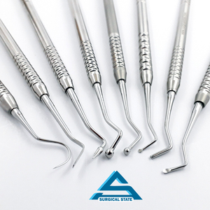 Dental cuchara excavadora 2,0mm Dental Oval cuchara excavadora endodoncia restaurativa cavidad - Product Image 6