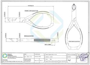 Cortador de uñas mejor dedo cortador de uñas del clavo del dedo del pie clipper - Product Image 5