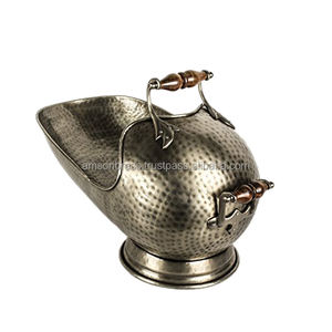 High Quality Embossed Royal <b>Coal</b> Bucket with <b>Shovel</b> - Product Image 2