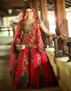 Red Wedding Bridal Lehenga Choli