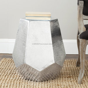 Metal Hammered Side <b>Table</b> - Product Image 2