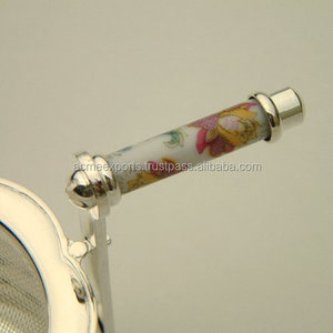 ที่กรองชาสแตนเลสหรูหราทันสมัยขนาดมาตรฐานปรับแต่งกระจกที่ออกแบบเสร็จแล้วสำหรับการใช้งานระดับมืออาชีพ - Product Image 3