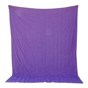 Colcha bordada a mano tamaño King púrpura, hecha a mano, hermosa colcha gitana, Vintage Old Sari Patchwork manta. - Product Image 5