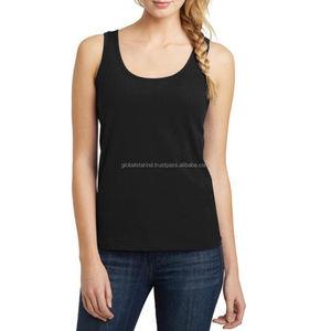 Women's Best Quality Orange Gym Fitness Tank <b>Top</b> Summer Hip Hop Style Regular Fit Bow Collar Knitted Cotton Polyester Plus Size - Product Image 4