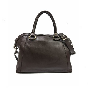 Fashion Leather Shoulder <b>Bag</b> <b>for</b> <b>Women</b> Elegant Curved Design with Magnetic Snap and Inner Lining Pocket Detail - Product Image 1