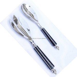Antique os poignée conception en acier inoxydable ensemble de service de haute qualité en acier inoxydable couverts de mariage en argent - Product Image 4