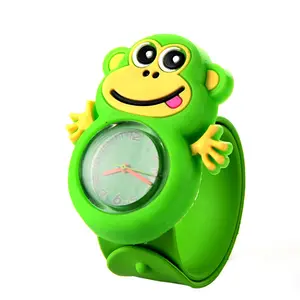 Silicone mignon Animaux De Bande Dessinée Montre-Bracelet Bébé Garçons Filles Enfants Enfants Montres