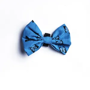 Галстук-бабочка для собак Небесно-Голубой, Лучшая цена, оптовая продажа, яркий галстук-бабочка для домашних животных, мягкий удобный галстук-бабочка