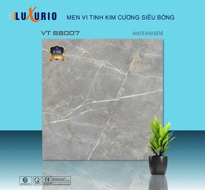 Azulejo vitrificado de porcelana de microcristal gris CMC de alta calidad, ladrillo refractario antibacteriano, uso Interior de 800x800mm, venta al por mayor - Product Image 2