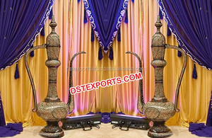 Accesorios de decoración de escenario para bodas, Punjabi, Mayian, escenario, ceremonia, Punjabi, Sangeet - Product Image 3