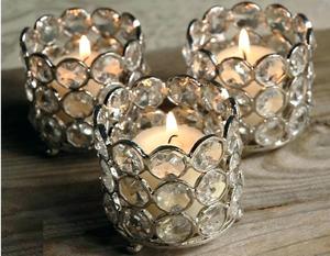 <b>Candle</b> Holder With Crystals Elegant Lantern and Jar Design for Home Decor In Bulk For Export - Product Image 4
