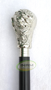 Bastón plegable de madera de Estilo vintage hecho a mano con perilla de latón, bastón para caminar de madera con mango de perilla de latón de diseñador - Product Image 3