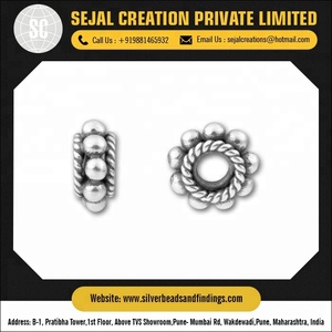 B190 Silver <b>Beads</b> and Findings - Product Image 5