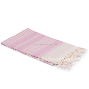 Serviette Peshtemal et serviette turque - PEST-ANT-BLUE Collection classique Ensemble de serviettes Personnalisez votre logo Ensemble de serviettes de bain pour le visage - Product Image 4