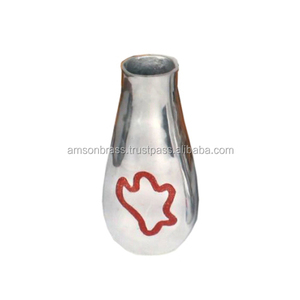 Vente chaude Décoration De La Maison Accessoires De Mariage Décor En Métal Fleur Vases Designer En Aluminium Fleur Vase Table Top - Product Image 3