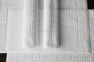 Wholesale Terry <b>Bath</b> <b>Mat</b> 100 Cotton Embroidered <b>Bath</b> <b>Mats</b> Cotton Rugs Set in Bulk at Most Competitive Prices Made in India - Product Image 5