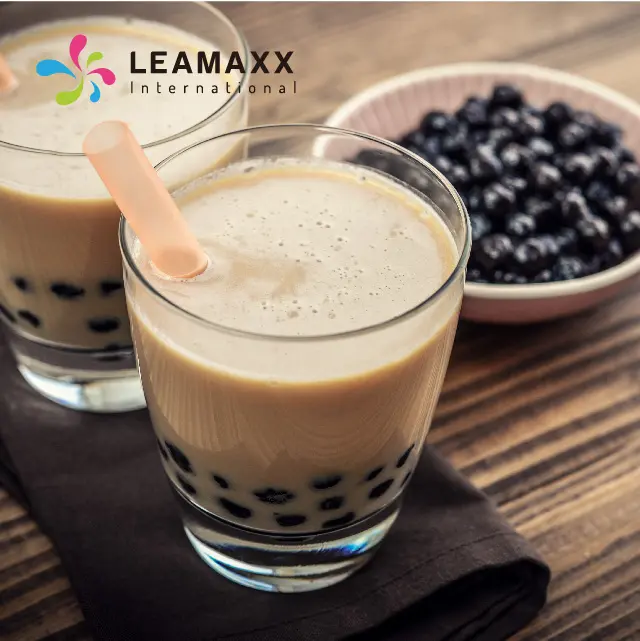 Pasokan Grosir Teh Susu Gelembung Taiwan Topping Teh Boba Mutiara Tapioka Besar