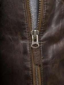 Chaqueta Bomber de cuero para hombre, venta al por mayor, nuevo aspecto, 2019 - Product Image 5