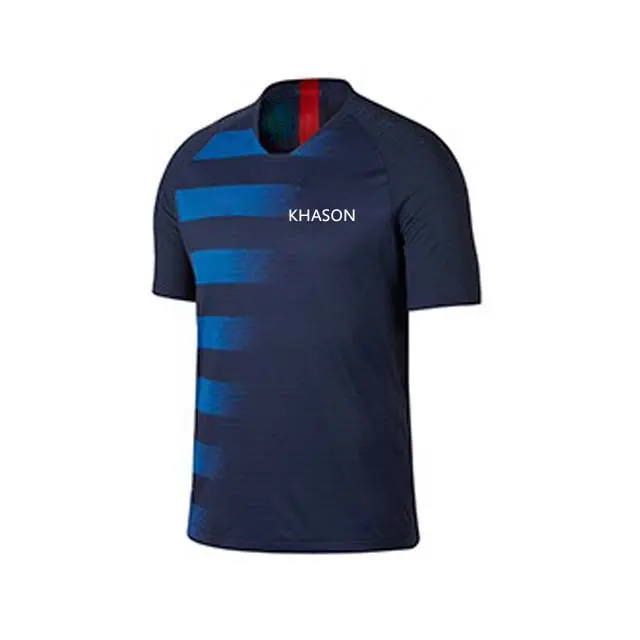 Maillot de Football couleur et design personnalisés avec logo personnalisé, nouveau Design, maillot de Football, tenue d'entraînement, équipe personnalisée