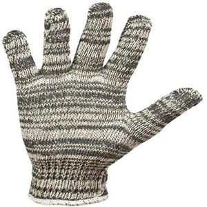 Guantes de mano XL de punto de algodón rayado de calibre 7 baratos LOREK guantes de seguridad desechables anticorte de uso General - Product Image 6