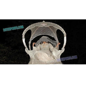 Modern Wedding Crystal Palki Latest Design Crystal <b>Doli</b> Maharani Wedding Crystal <b>Doli</b> - Product Image 1