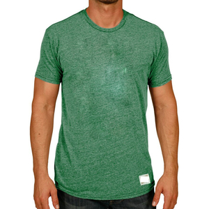 Camiseta básica para hombre stock blanco venta al por mayor de fábrica - Product Image 1