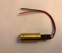Nouveau module diode laser vert de qualité supérieure 12 mm 532 nm 5 mW, module de positionnement laser de pompage Ismartlaser en laiton 3 VDC, 3000 heures