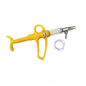 Vacunador de cuerpo de plástico continuo automático de 5ml de alta calidad, instrumento veterinario de gran venta para ganado - Product Image 4