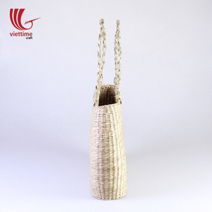 <b>Straw</b> Natural Seagrass Vietnam Wholesale/Vintage <b>Straw</b> <b>Handbag</b>/Handicraft Tote Bag - Product Image 3