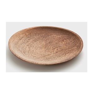 Bandeja de servicio decorativa de madera antigua ovalada, elegante y moderno logotipo personalizado, informal, elegante, hecho a mano - Product Image 1