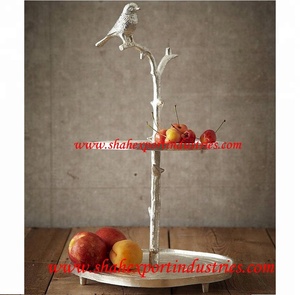 Eco-Friendly Antique Round Metal Cupcake Dessert Table Stand Cake Pastry Candy <b>Display</b> Plate/Holder for Wedding Birthday Party - Product Image 2