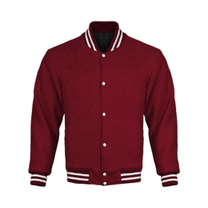 แจ็กเก็ตเบสบอลสไตล์วินเทจสำหรับทุกเพศเสื้อแจ็กเก็ตกีฬาผ้าคอตตอนขนาดพลัสไซส์ออกแบบโลโก้ได้ตามที่ต้องการ - Product Image 4