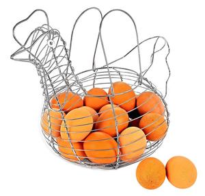 Panier à œufs en fil de fer pour la cuisine - Product Image 5