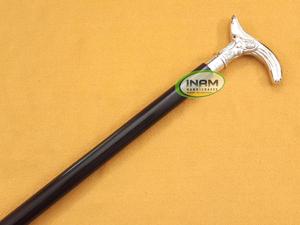 Bastón de madera de Estilo Vintage tallado a mano de calidad maravillosa y bastón para caminar con mango en T punta de goma para senderismo - Product Image 3