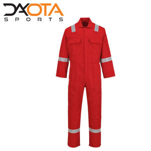 Combinaison de sécurité ignifuge de haute qualité de l'usine OEM et combinaisons de travail ANSI Classe 2 EN ISO Classe 1 Logo personnalisé réfléchissant - Product Image 4