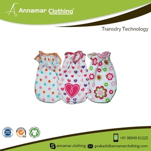 Bonne qualité Offre Spéciale doux bébé mitaines 100% coton nouveau-né bébé mitaines/bébé mitaines à main de l'inde - Product Image 5