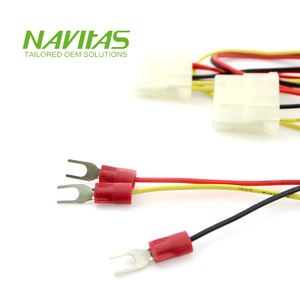 Tùy chỉnh dây dẫn đồng PVC cách nhiệt amp kết nối 14804240 4 pin thiết bị đầu cuối ô tô dây nịt - Product Image 5