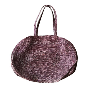 Sacs à bandoulière en jute les plus vendus, sacs de plage en jute faits à la main, sacs de courses de qualité supérieure - Product Image 4