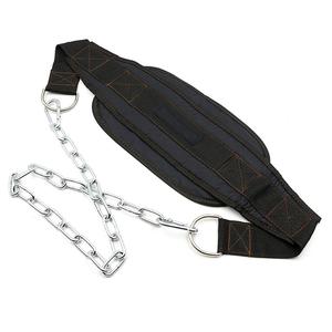 CINTURÓN GAF PARA CULTURISMO ELEVACIÓN DE PESAS-DIP Y PULL UP PESO DIP LIFTING CADENA NEOPRENO ELEVACIÓN DE PESAS DIP BELT NEOPRENO - Product Image 5