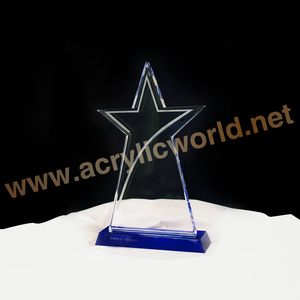 Productos Promocionales logro placas premios acrílico trofeo blanco acrílico trofeo de los premios - Product Image 1