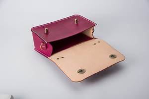 สตรีหนังวัวหนังขนาดเล็กธุรกิจกระเป๋าถือแฮนด์เมดกระเป๋าสะพาย TLL-0002 - Product Image 5