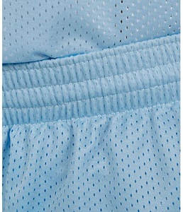 Vente en gros de shorts en maille et jersey de polyester de haute qualité basketball pour hommes sur mesure streetwear pour grande taille évacuation de l'humidité - Product Image 5
